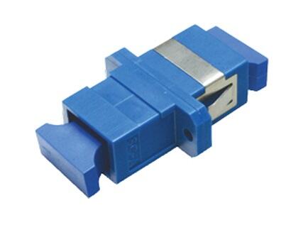 ADA-SCUSZR02-50 Fiberworks AS  Adapter SM SC-SPX Blue With flange, metal clip, Zr. sleeve